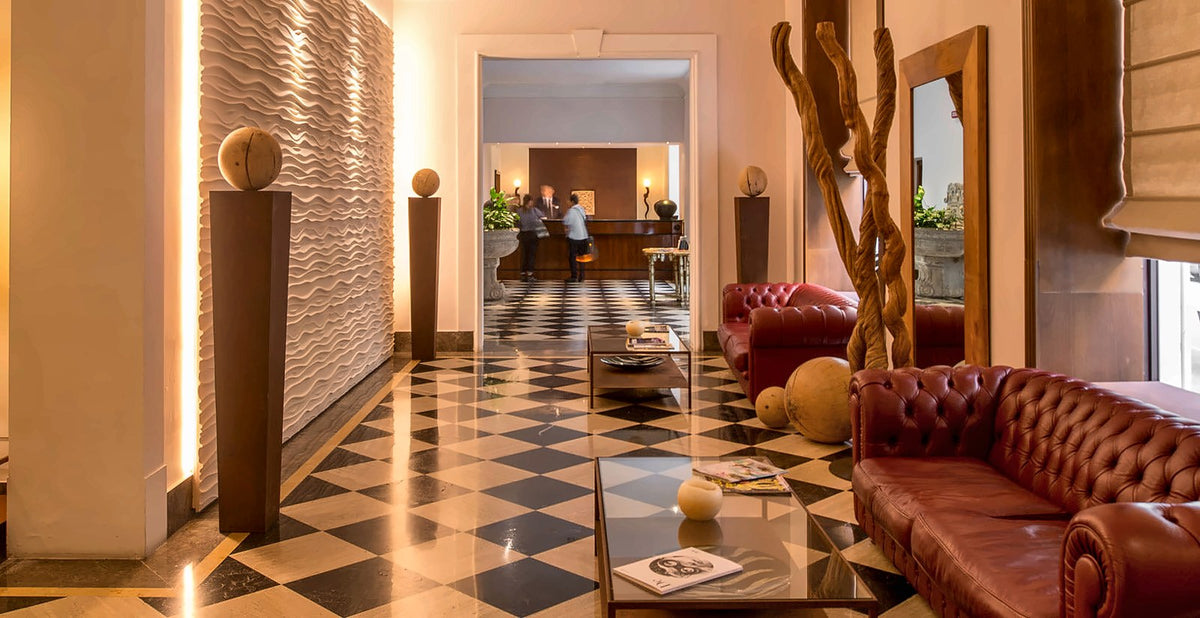 The lobby of Hotel Federico II Central Palace