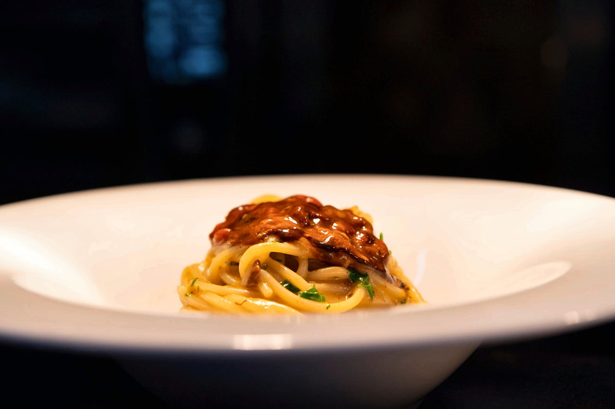 A pasta dish served at Osteria Ballarò