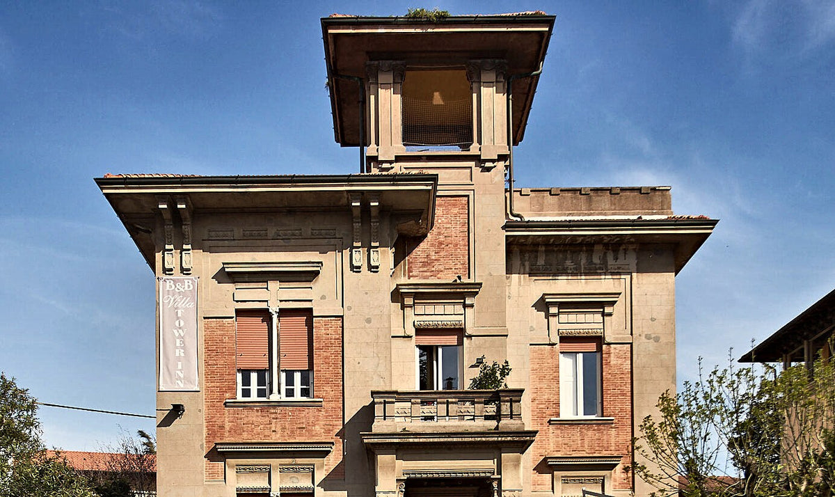 The Liberty-style villa of Hotel Villa Tower Inn