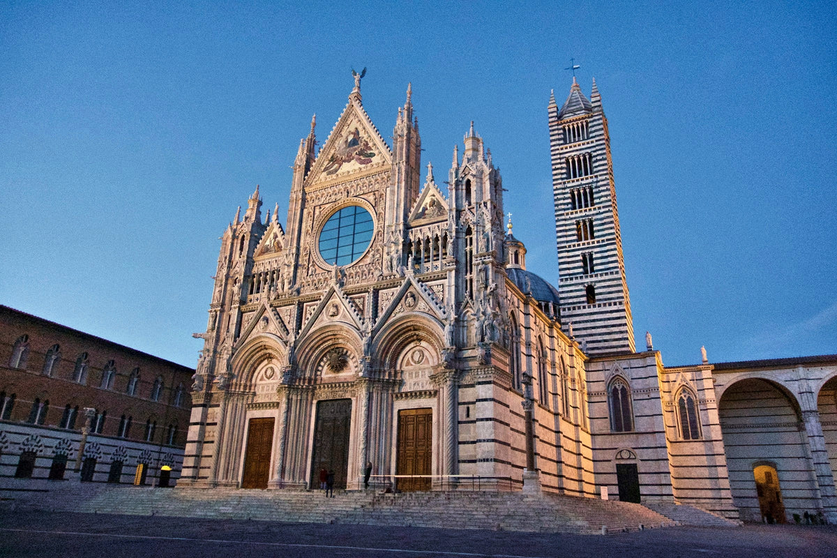 Siena Cathedral in the last light of the day