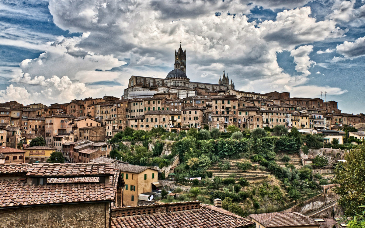 The Duomo crowning the city on its hill