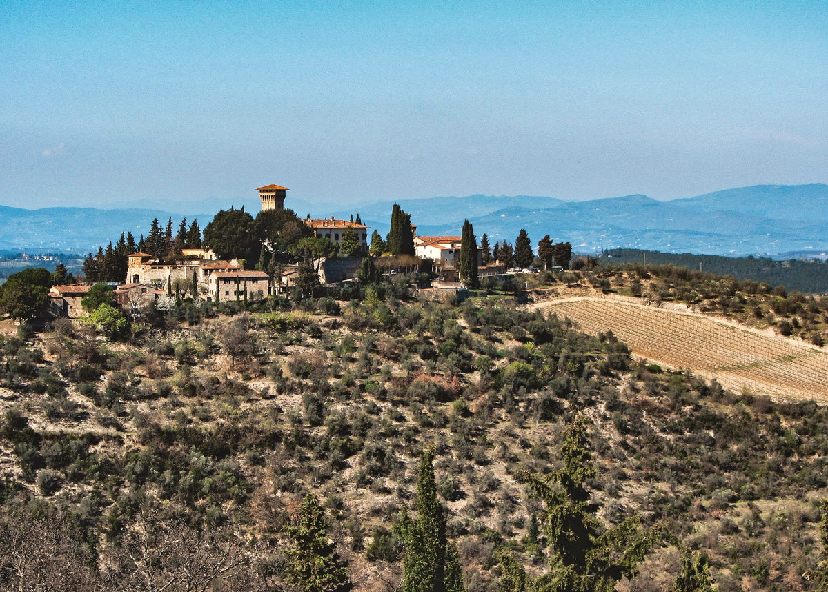 A hilltop hamlet in the Chianti hills
