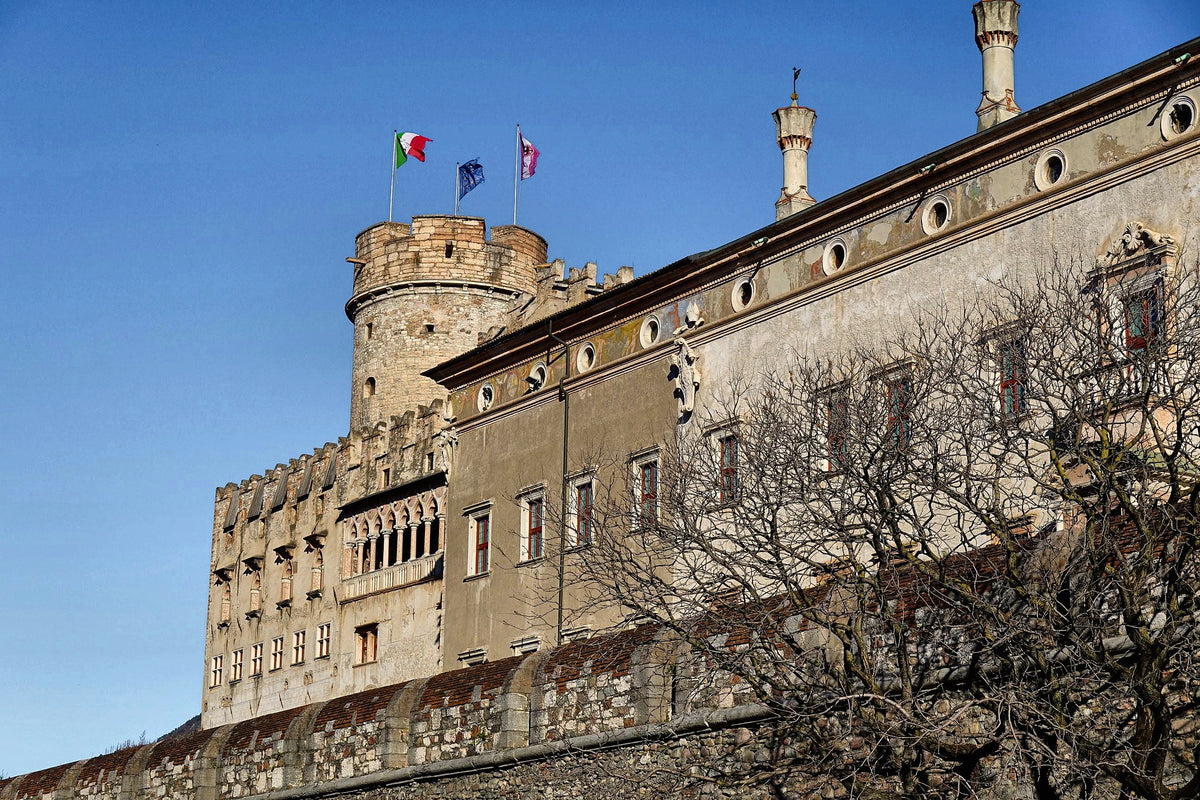 Castello del Buonconsiglio with its round Augusto tower