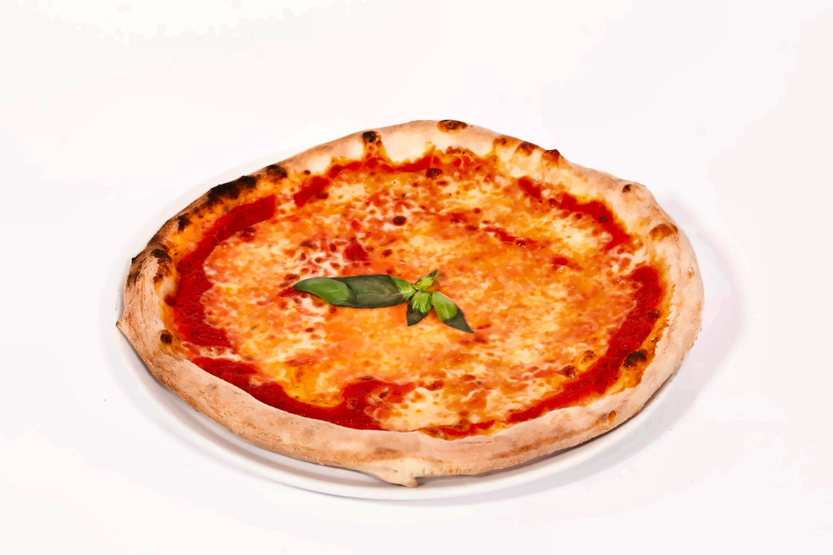 Margherita pizza at Chistè
