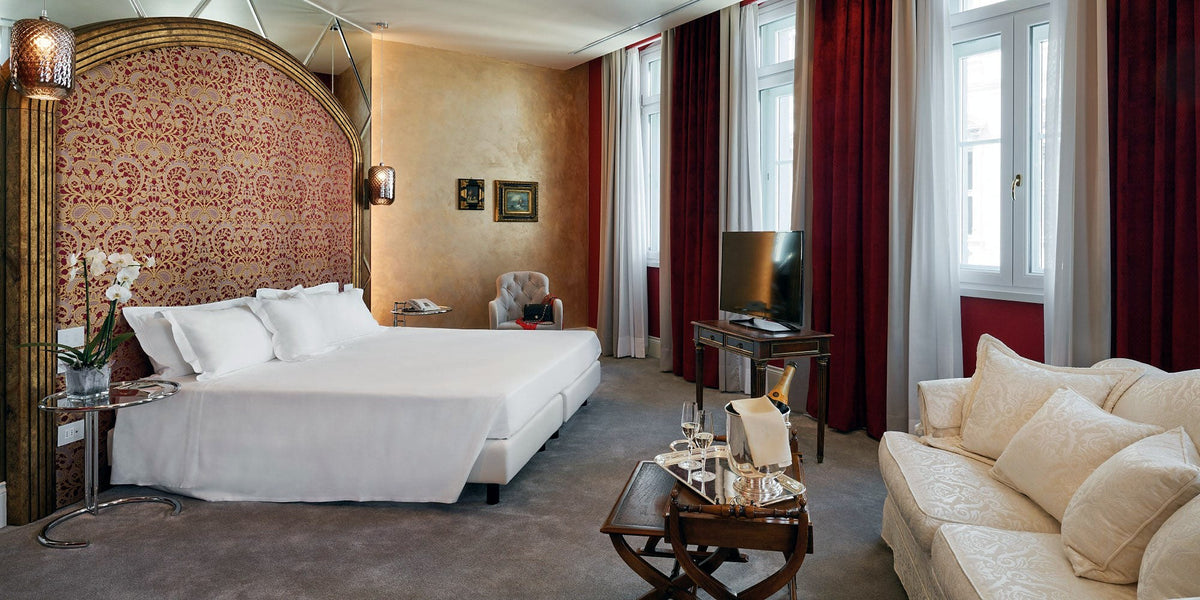 James Joyce Suite at Grand Hotel Duchi d'Aosta