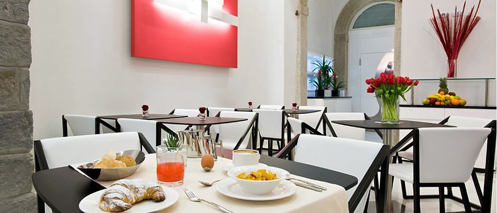 Breakfast room at Hotel Coppe