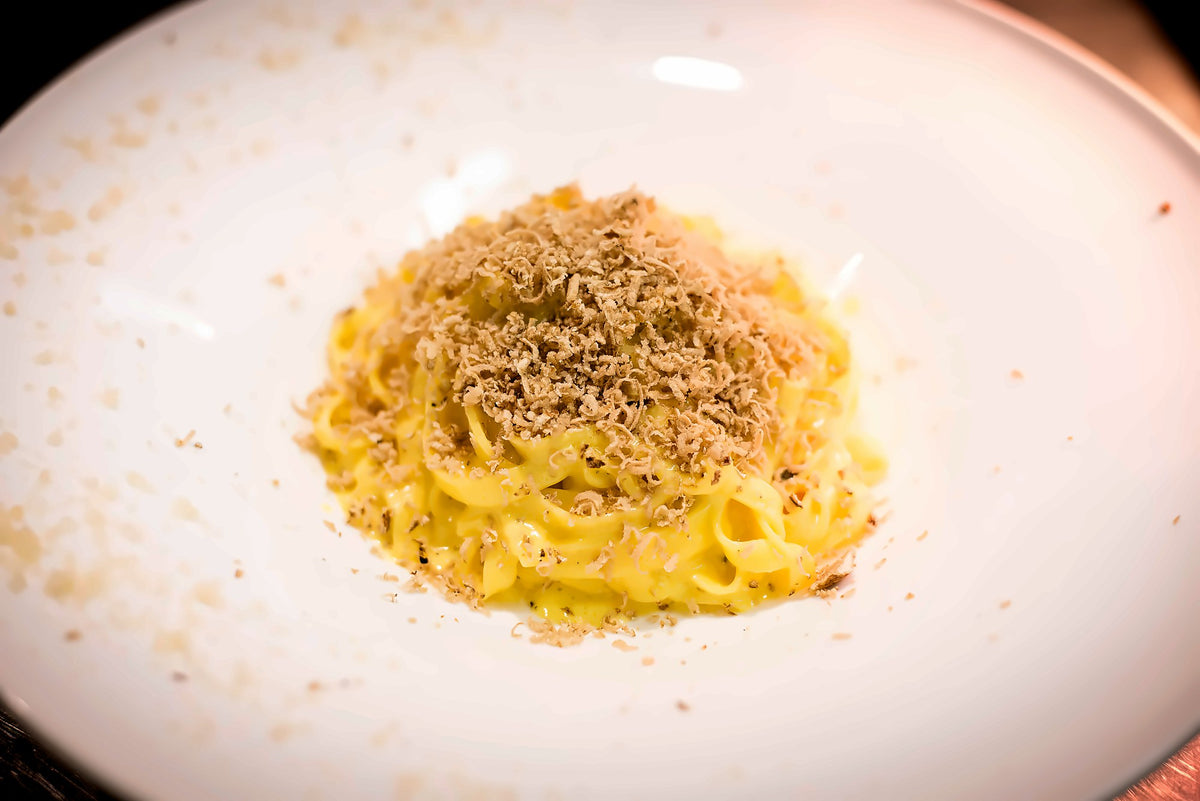 Tagliolini with truffle at Puro