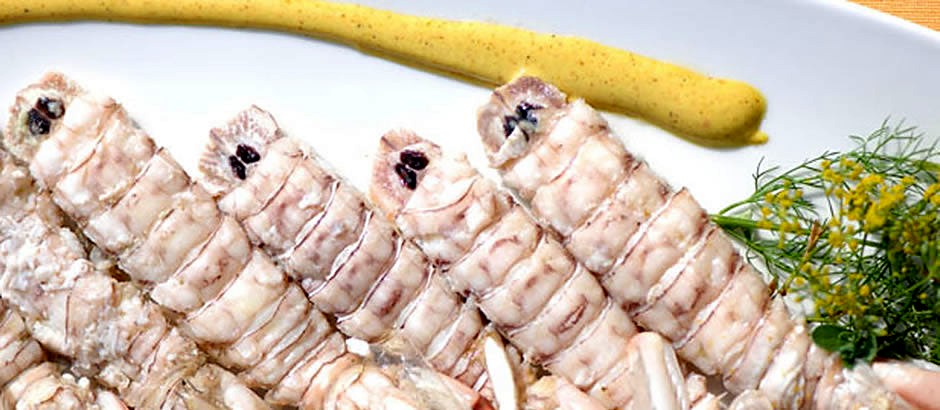 Mantis shrimp (canocchie) at Ristorante Scabar