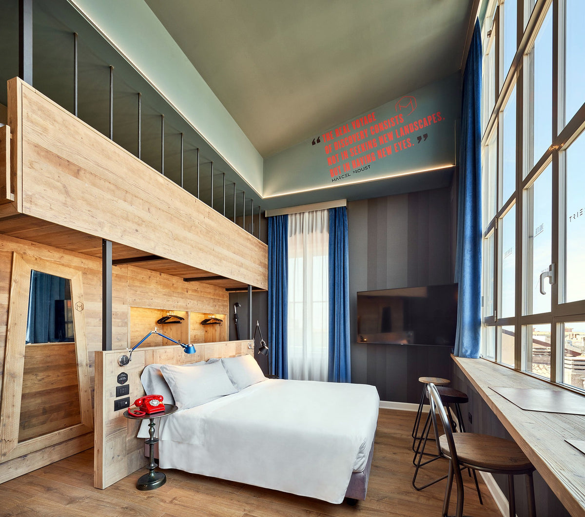 Panoramic room at The Modernist Hotel