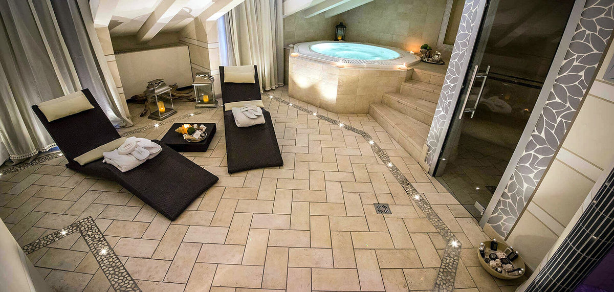 Wellness area at Victoria Hotel Letterario