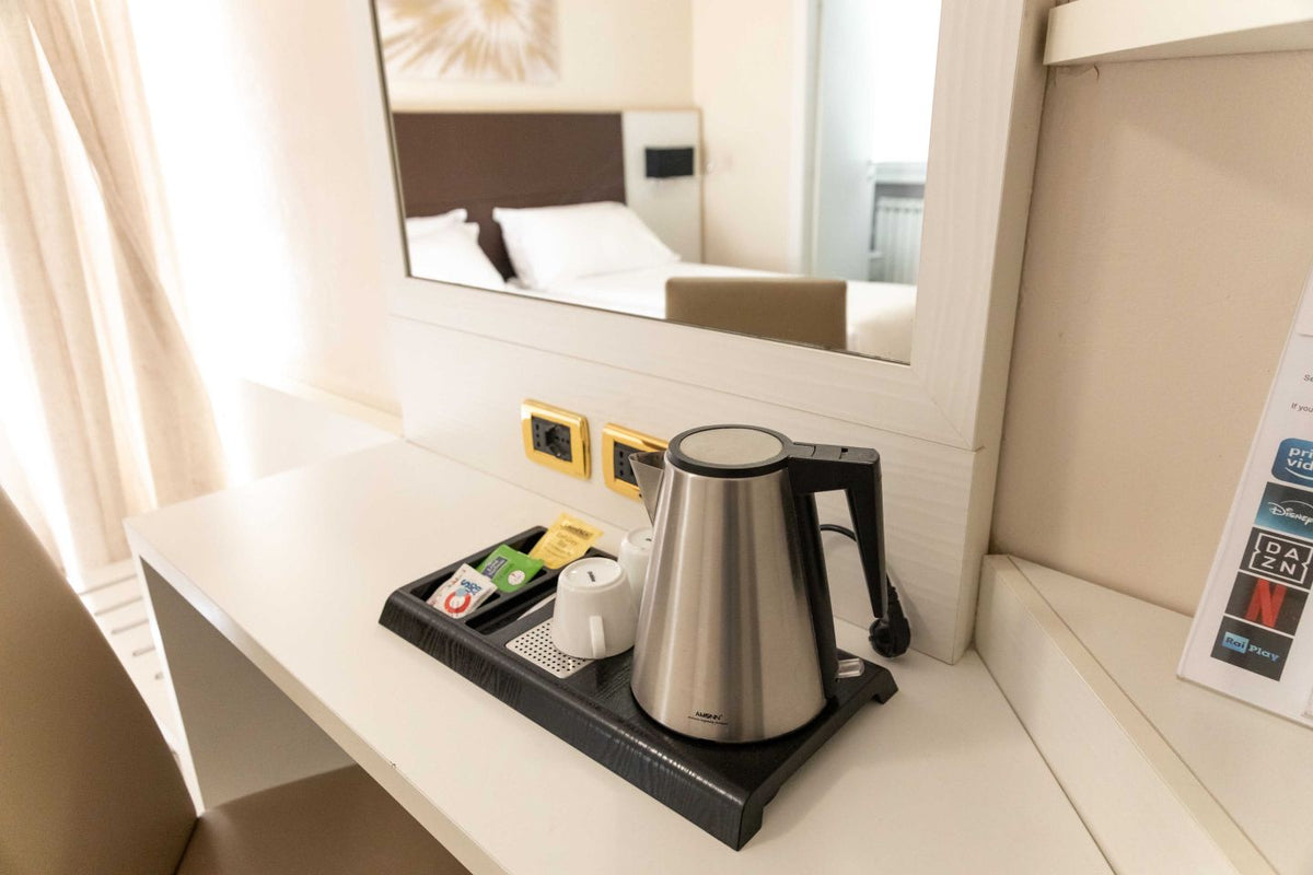 A triple room at Hotel University