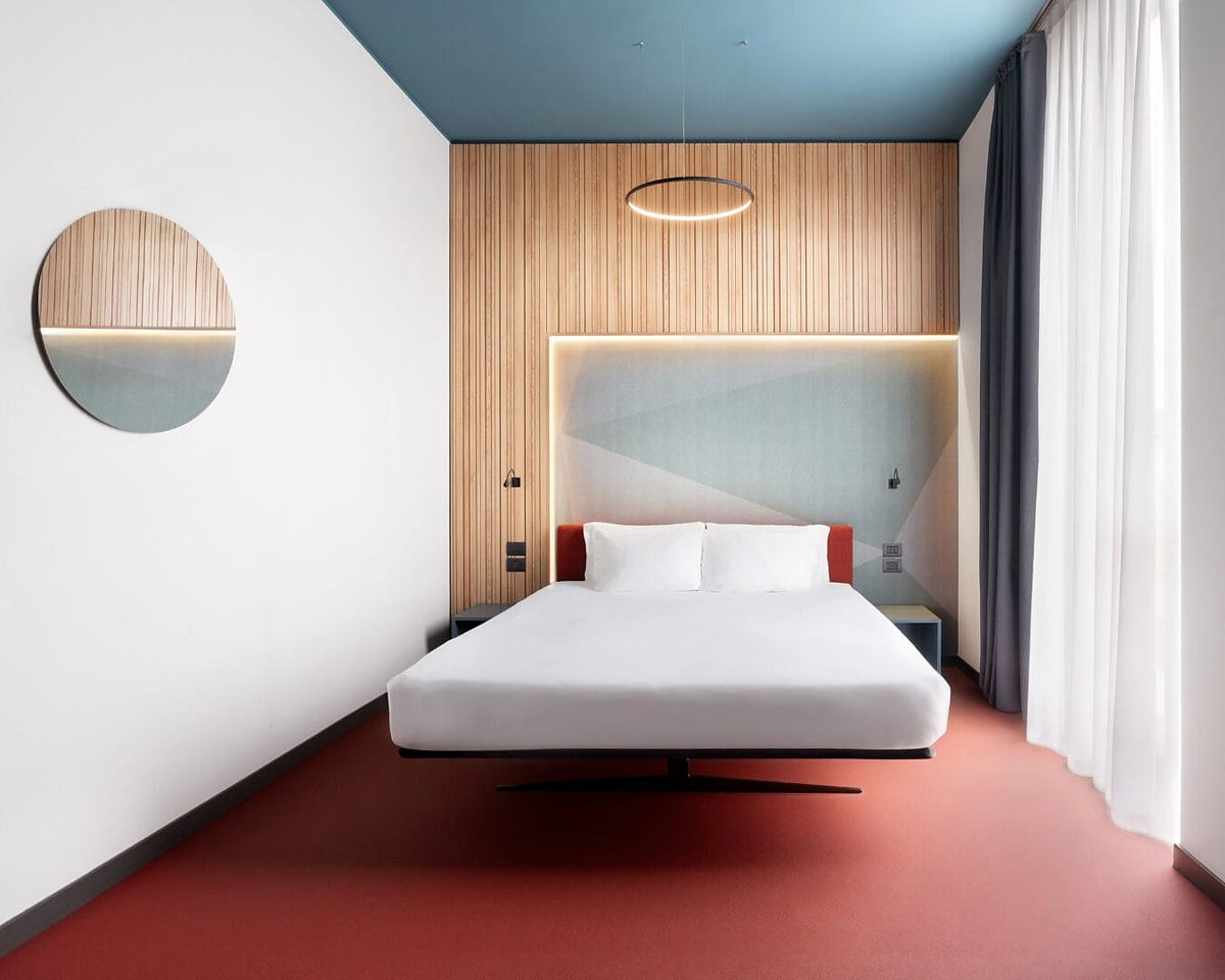 A guest room at 21 House of Stories Navigli