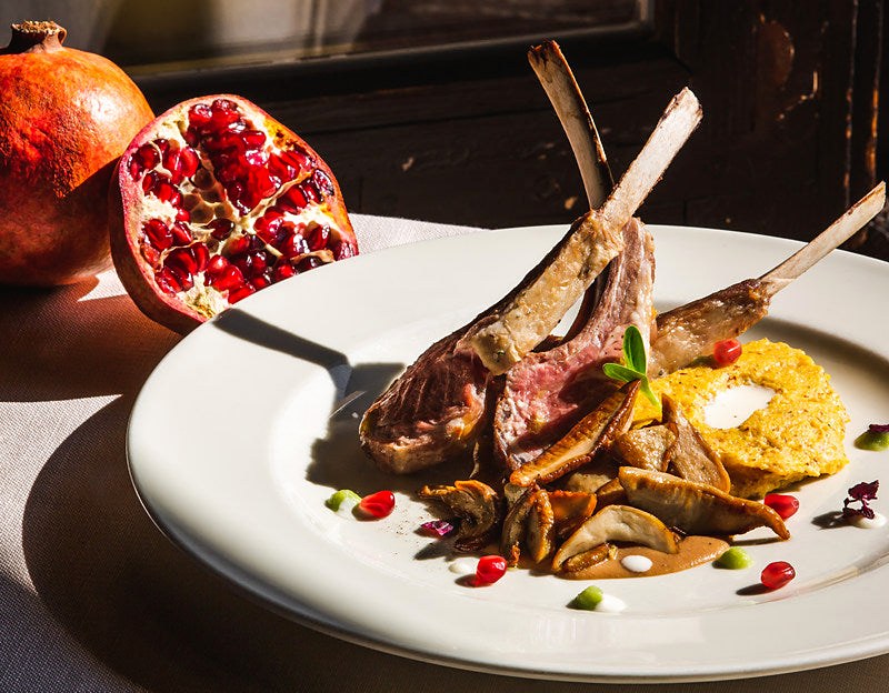 Lamb chops at El Brellin