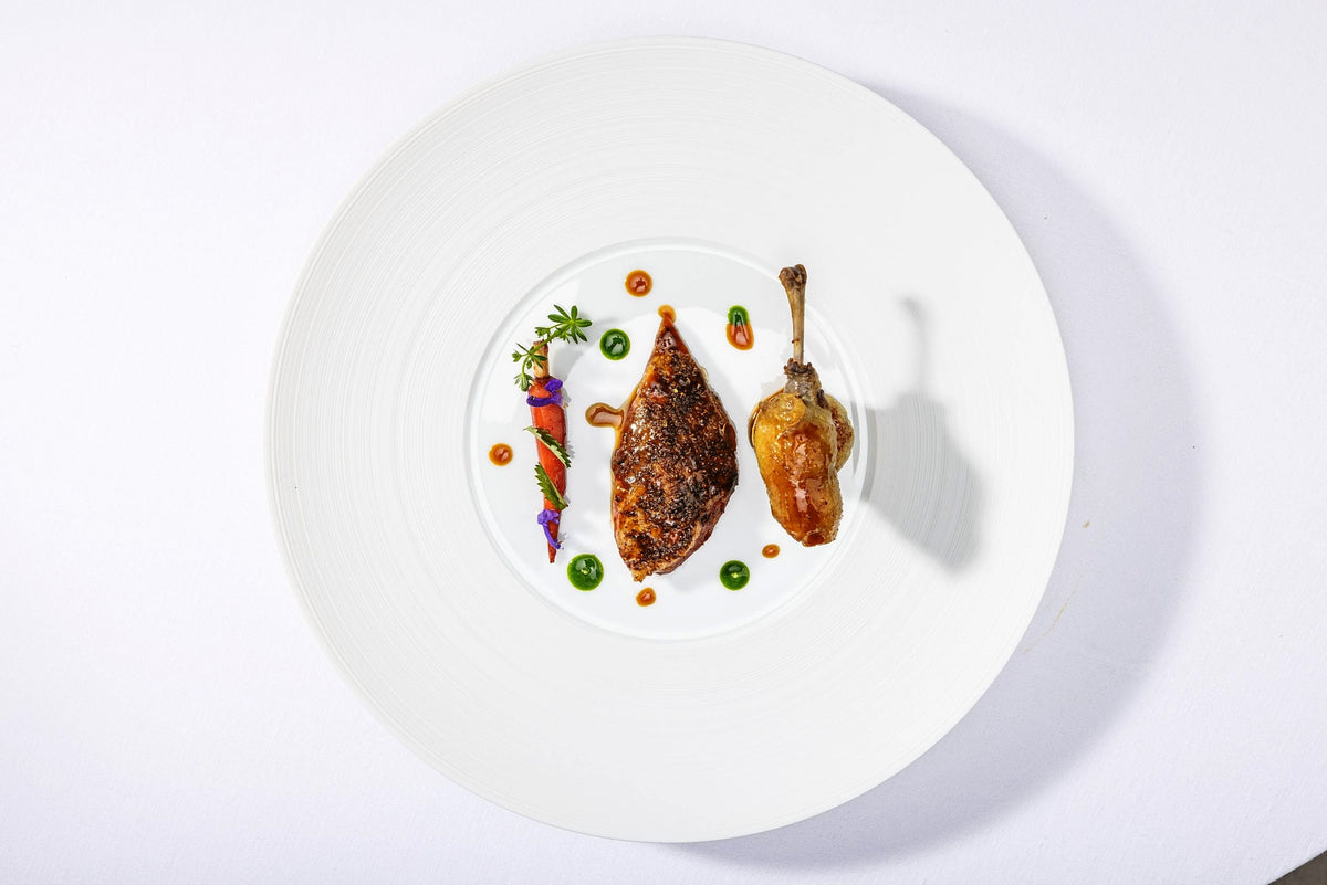 Pigeon dish at Il Luogo Aimo e Nadia