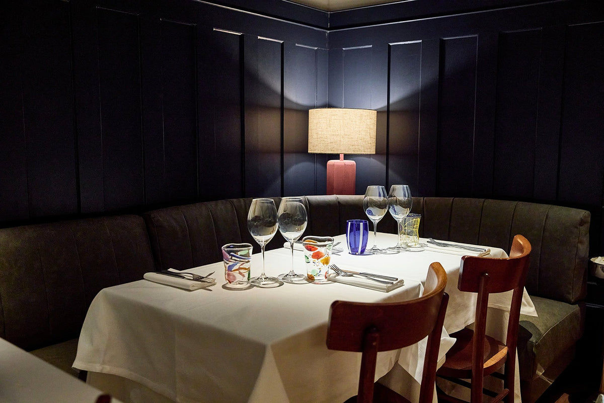 A dining corner at Ristorante Rovello
