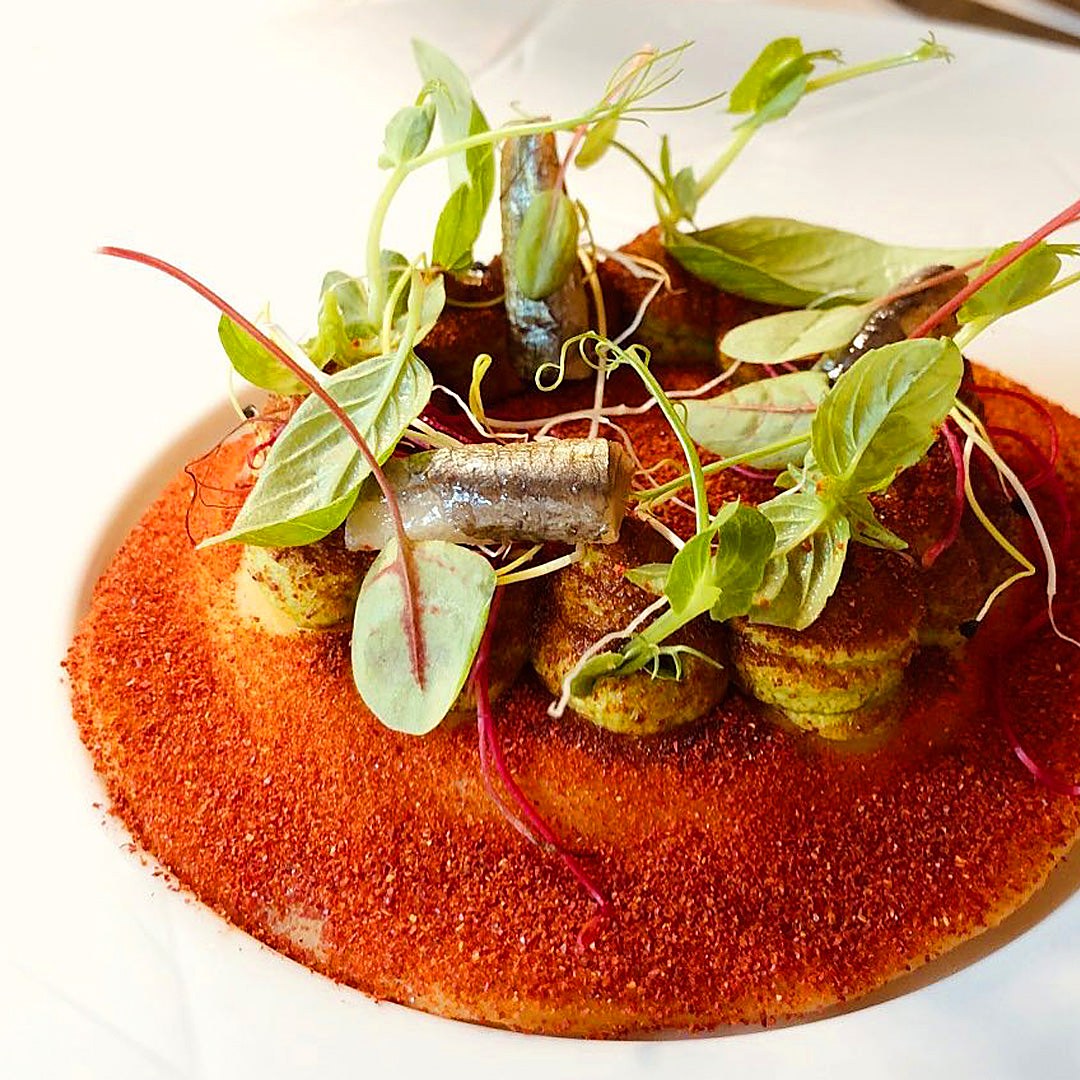 A dish at Savini Milano
