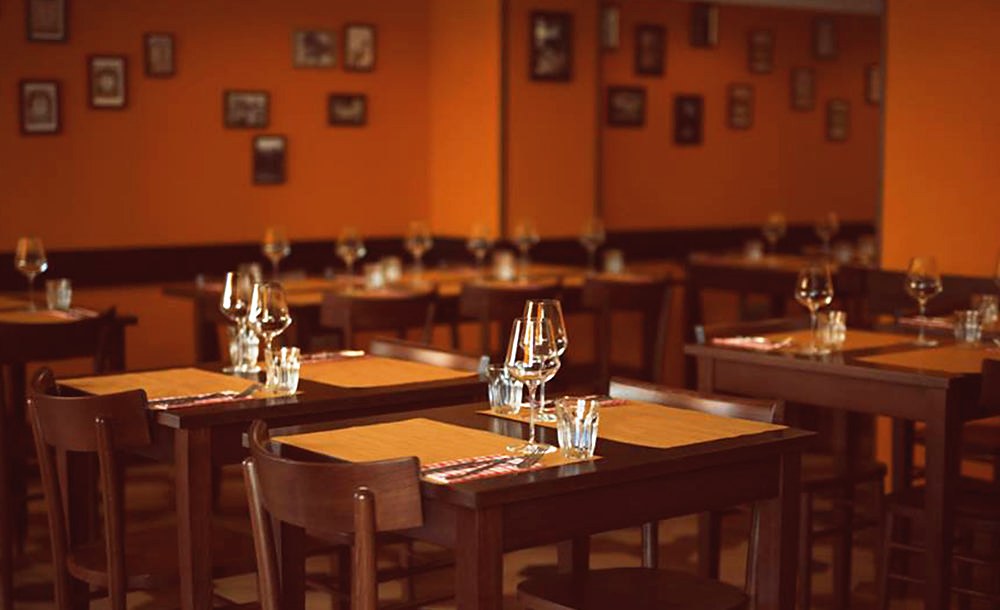 The dining room at Trippa