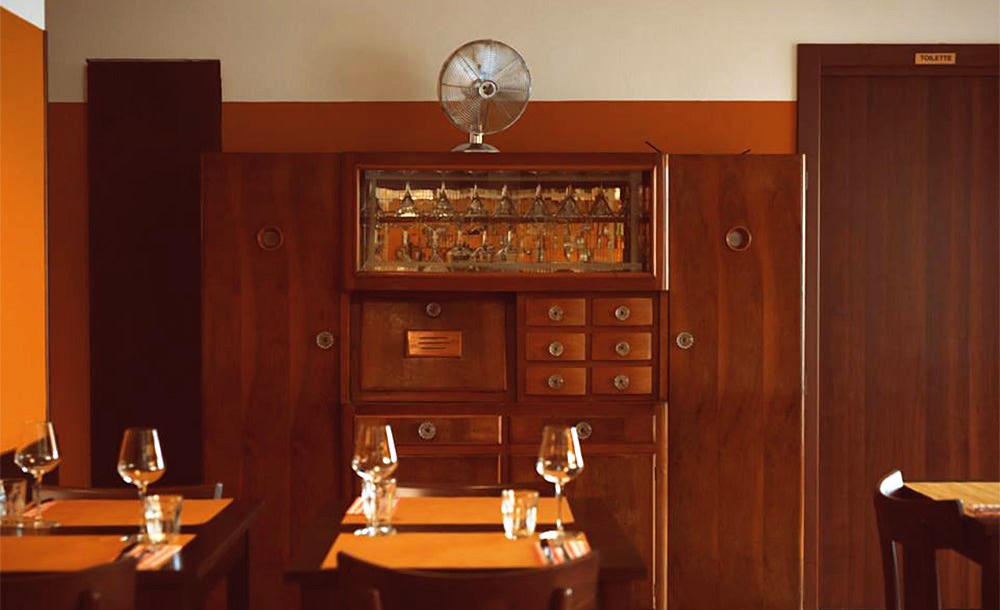 The dining room at Trippa