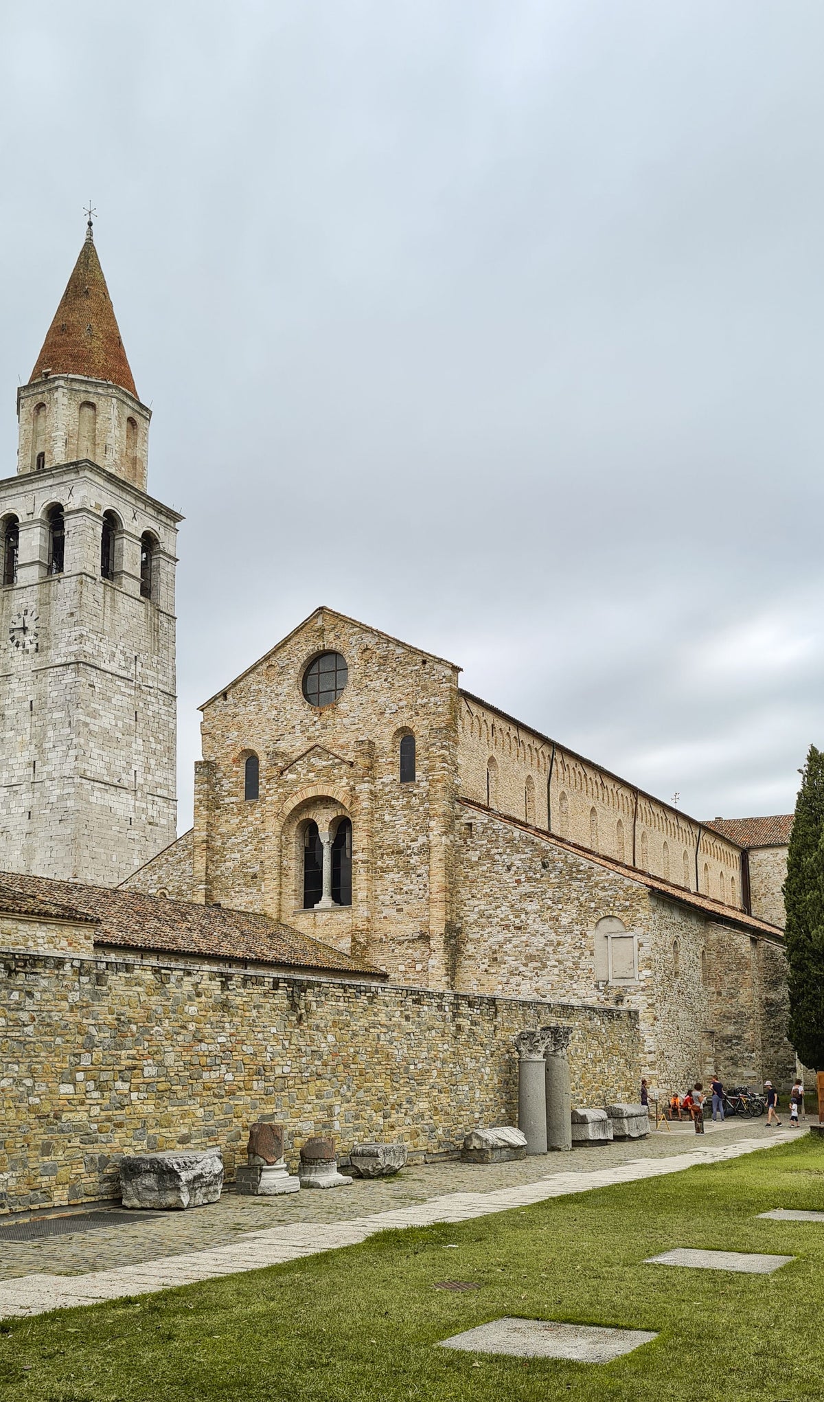 Aquileia's basilica and bell tower