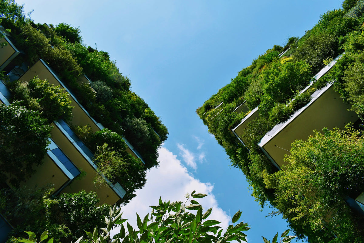 Bosco Verticale seen from below