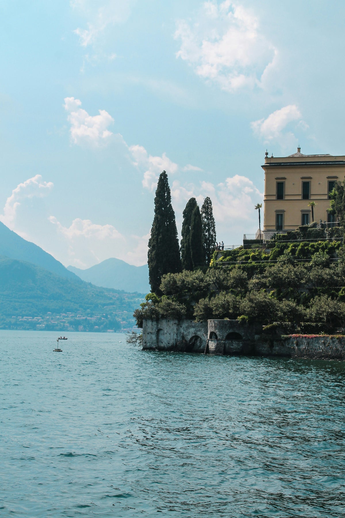 A lakeside villa in Varenna