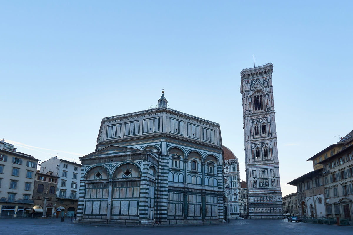 The octagonal Baptistery of San Giovanni