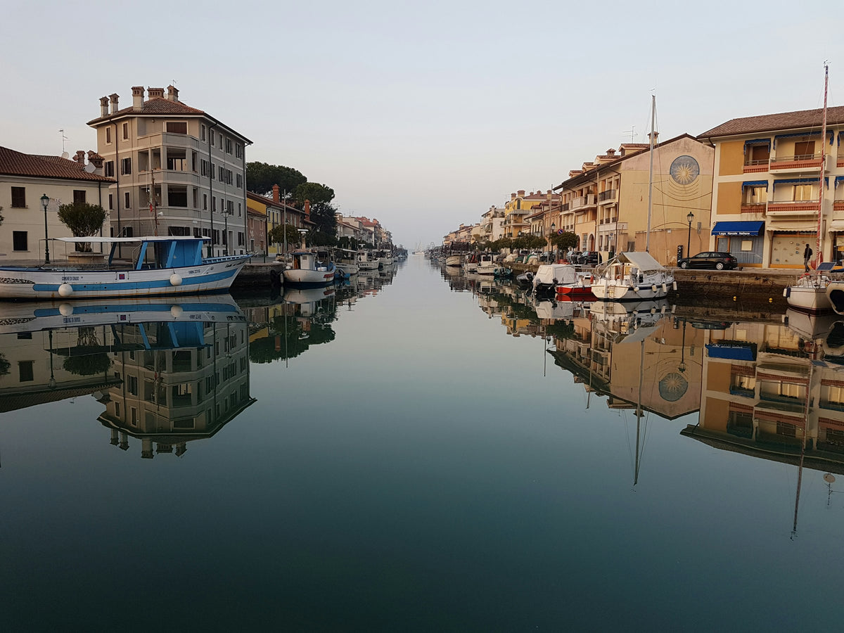 Morning reflections in Grado