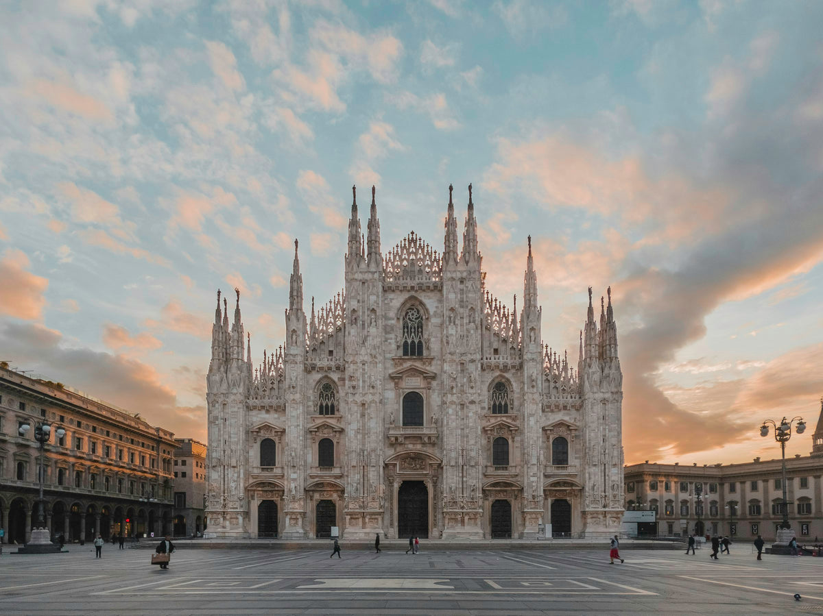 Milan Cathedral (Duomo di Milano) under a soft evening sky