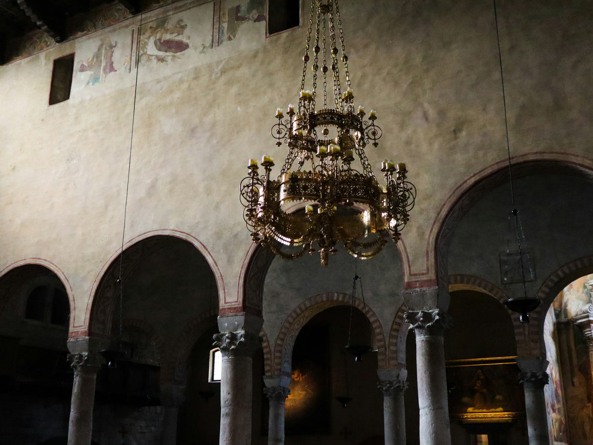 Inside San Giusto Cathedral