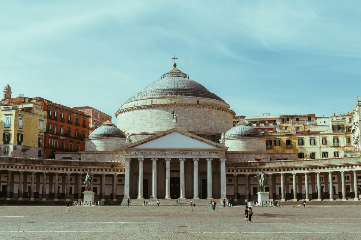 Piazza del Plebiscito and the Basilica of San Francesco di Paola