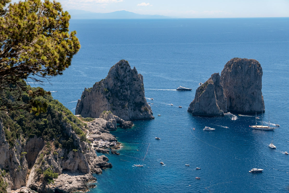 The Faraglioni rocks off Capri