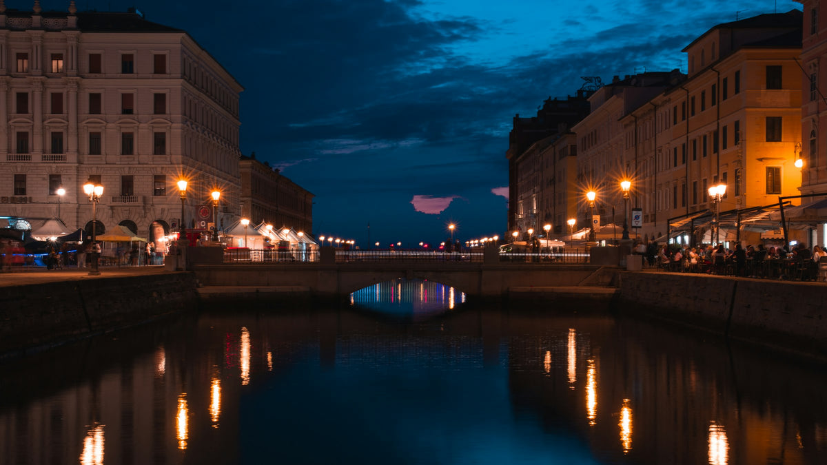 The Canal Grande by night