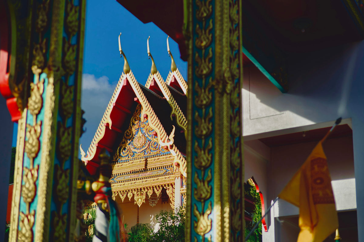Temple at Wat Suwan Khirikhet, Karon, Phuket