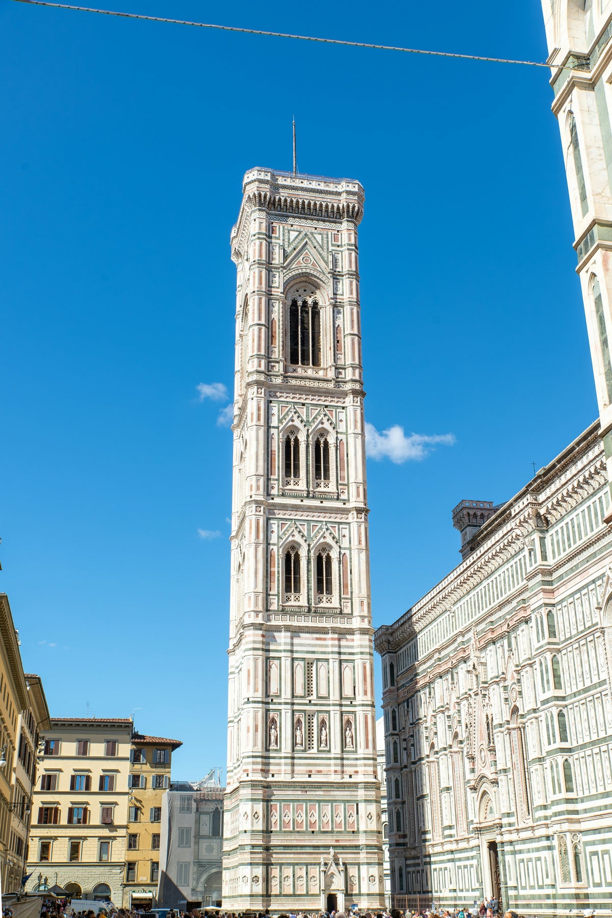 Giotto's bell tower in polychrome marble