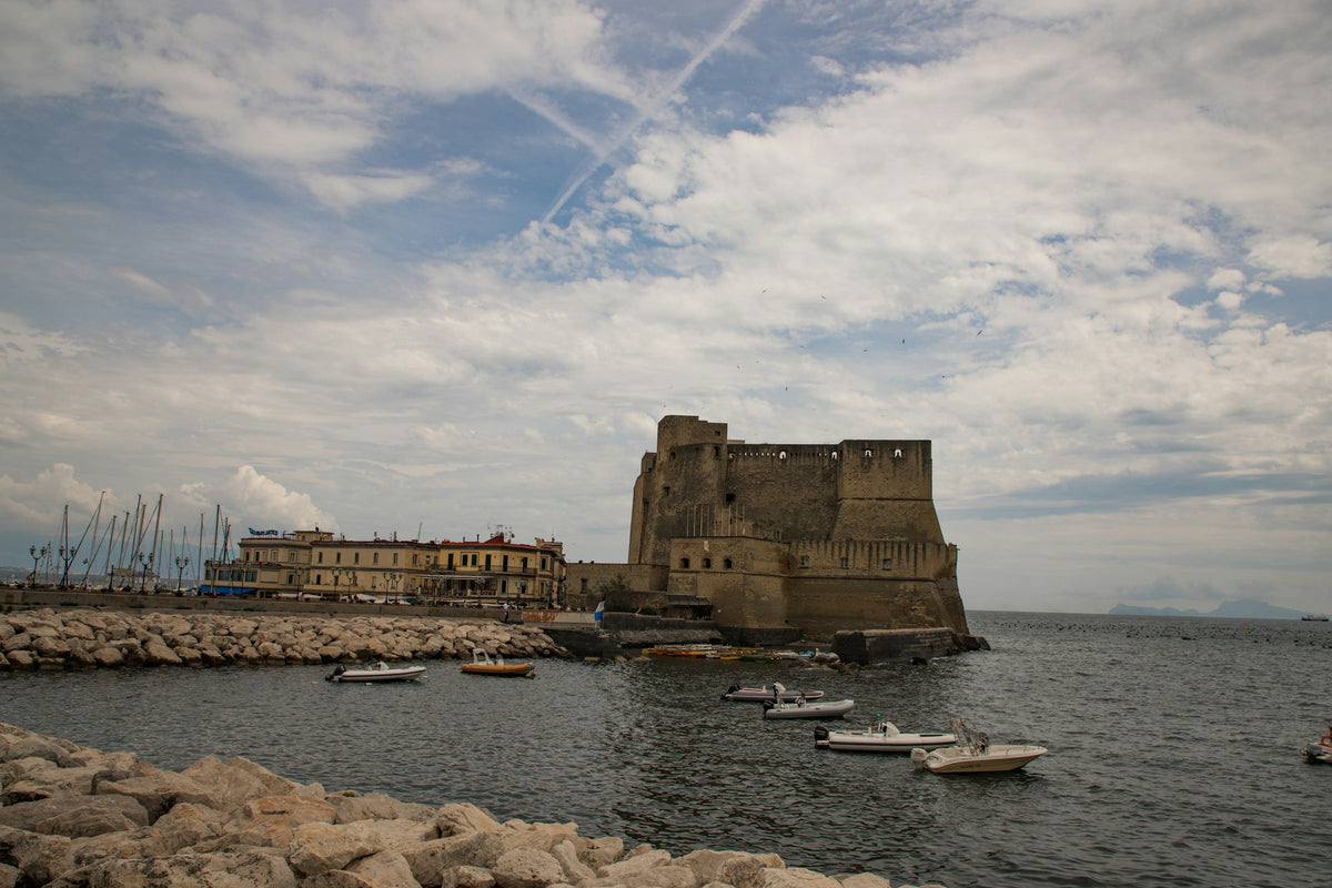 Castel dell'Ovo and the Borgo Marinari harbour