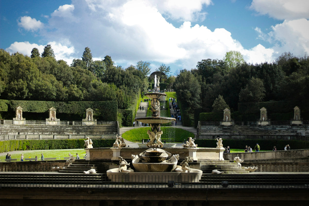 A fountain in the Boboli Gardens