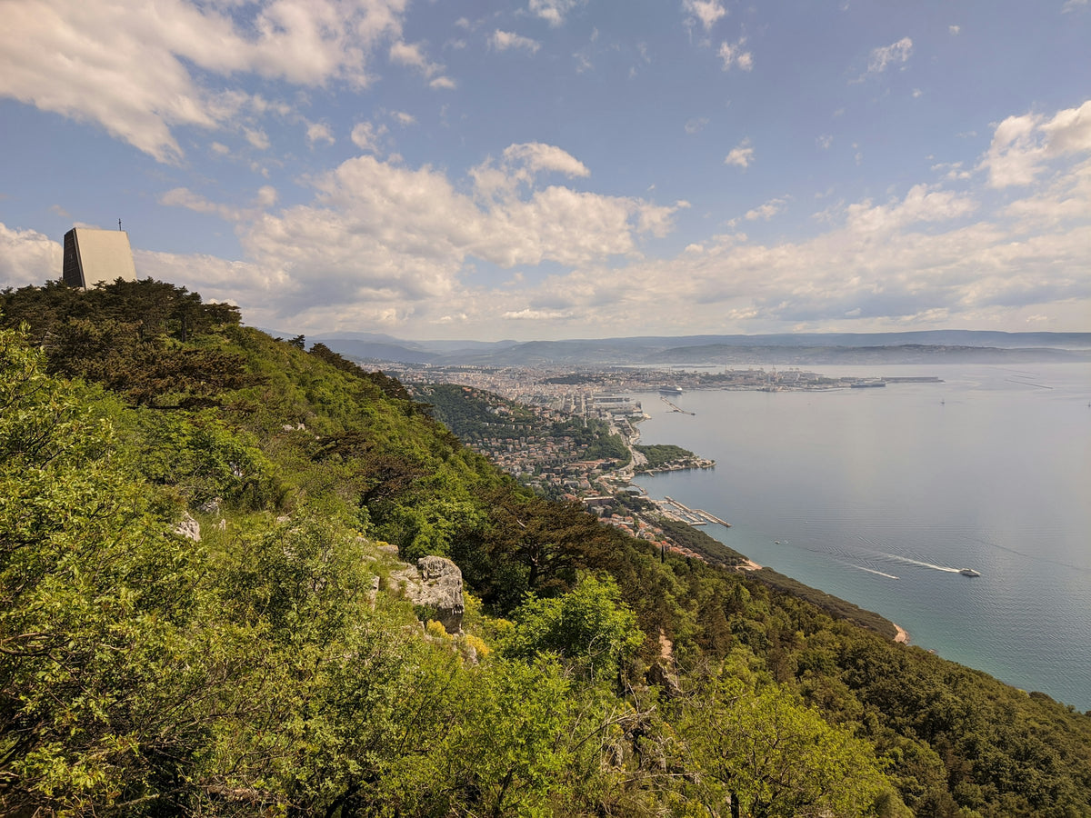 The view from the Strada Napoleonica