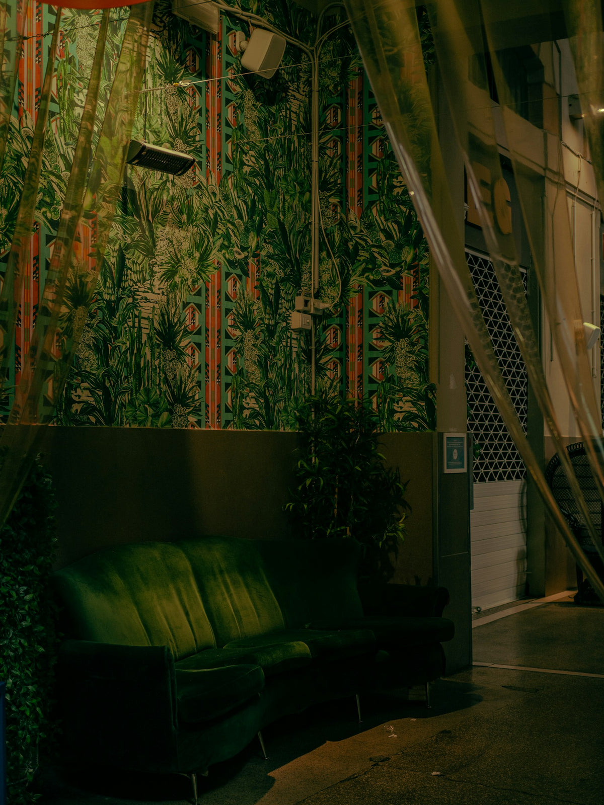 A hidden corner inside a covered market in Bologna