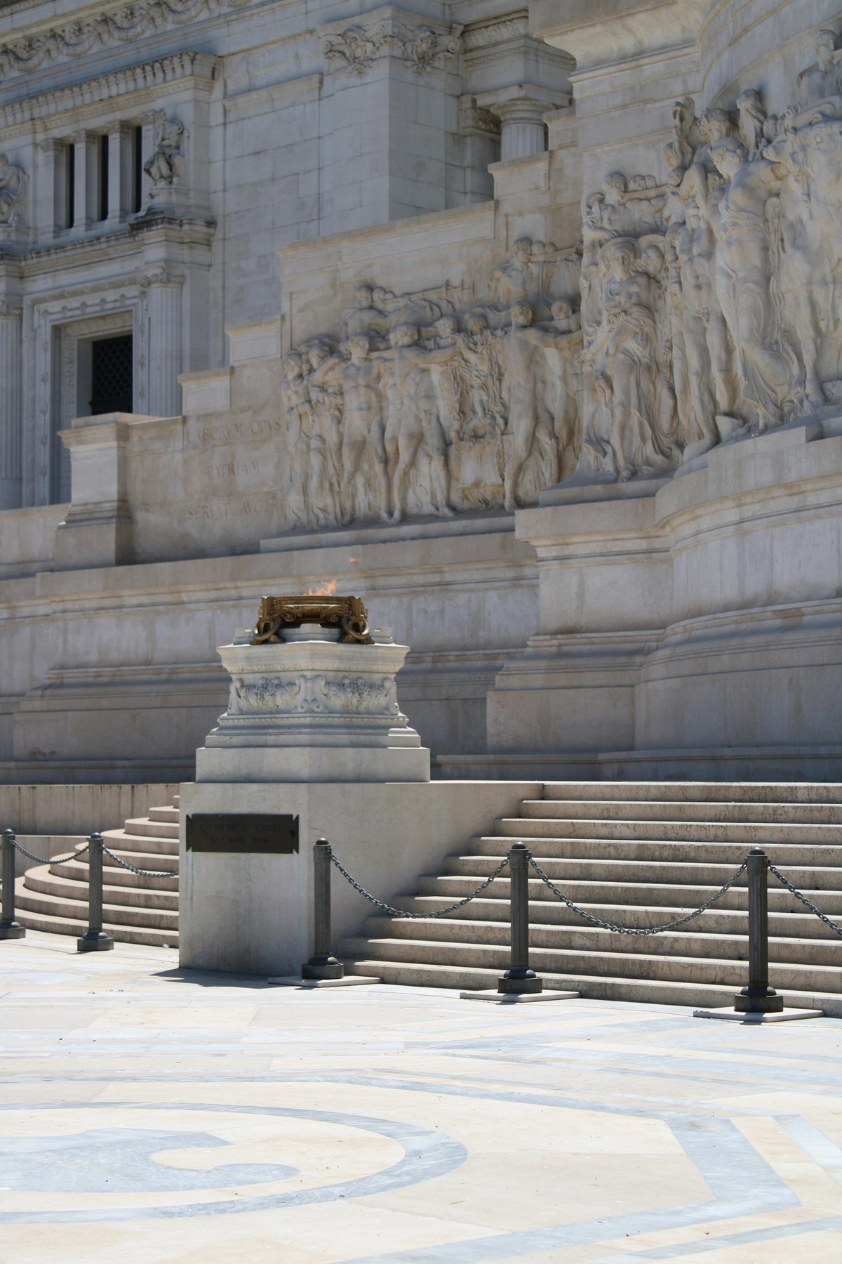The Tomb of the Unknown Soldier at the Altare della Patria
