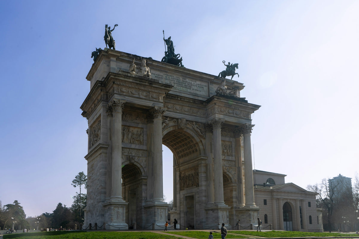 The Arco della Pace at the edge of Parco Sempione