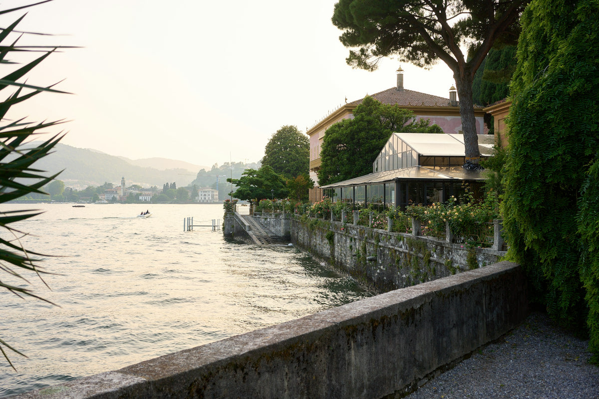 Villa Pizzo on the lakeshore at Cernobbio