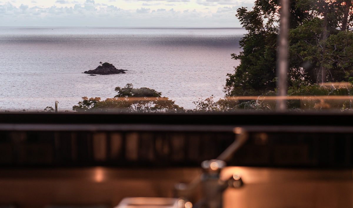Andaman Sea view from the counter at PRU