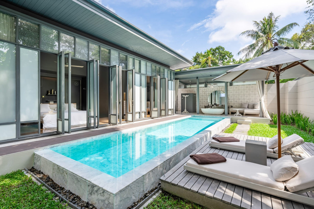 Private pool villa with sun deck at SALA Phuket