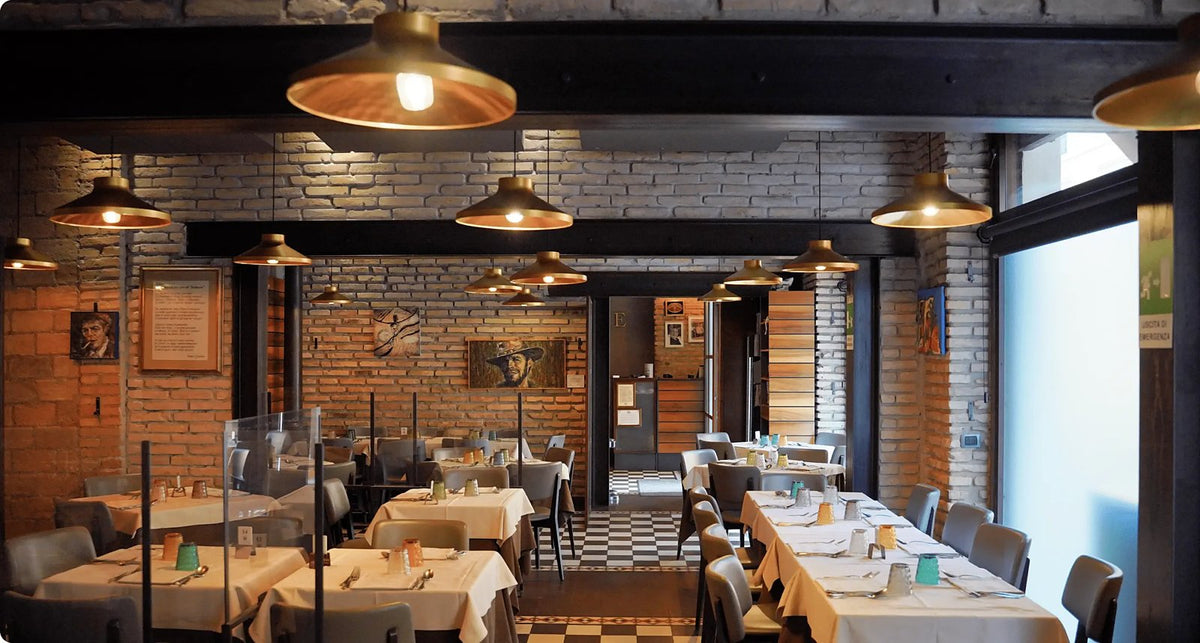 The dining room at Felice a Testaccio