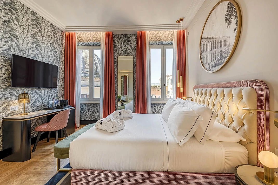 A Deluxe Rome Room at H10 Palazzo Galla