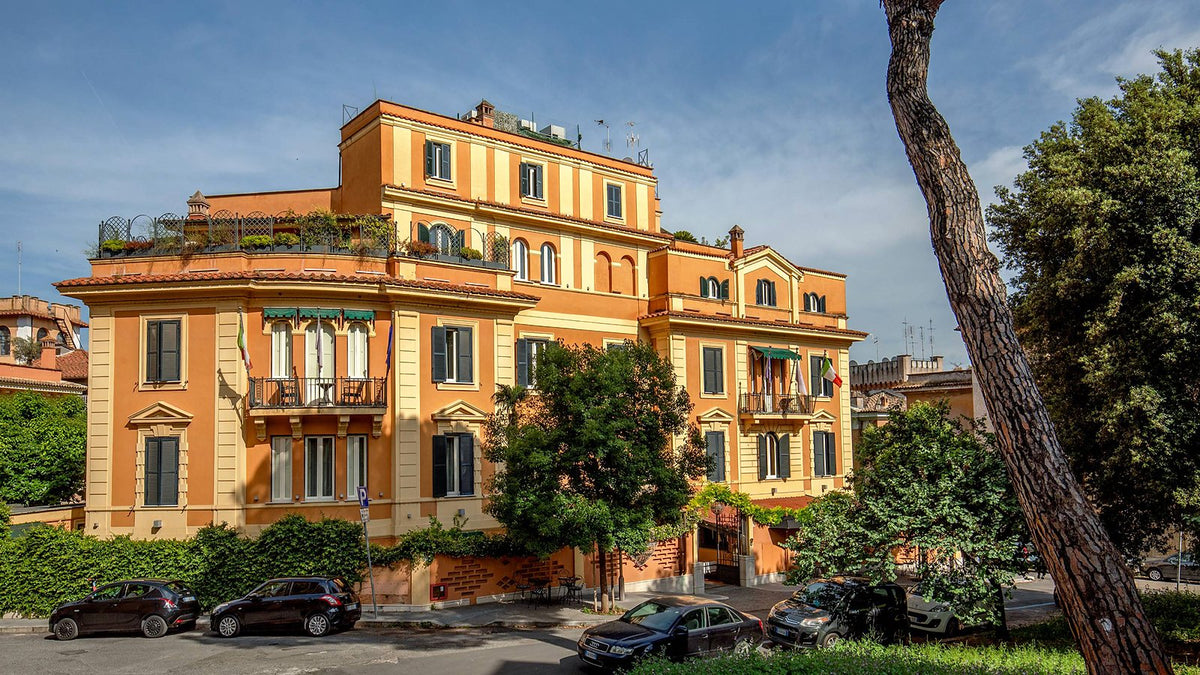 The villa of Hotel San Anselmo on the Aventine