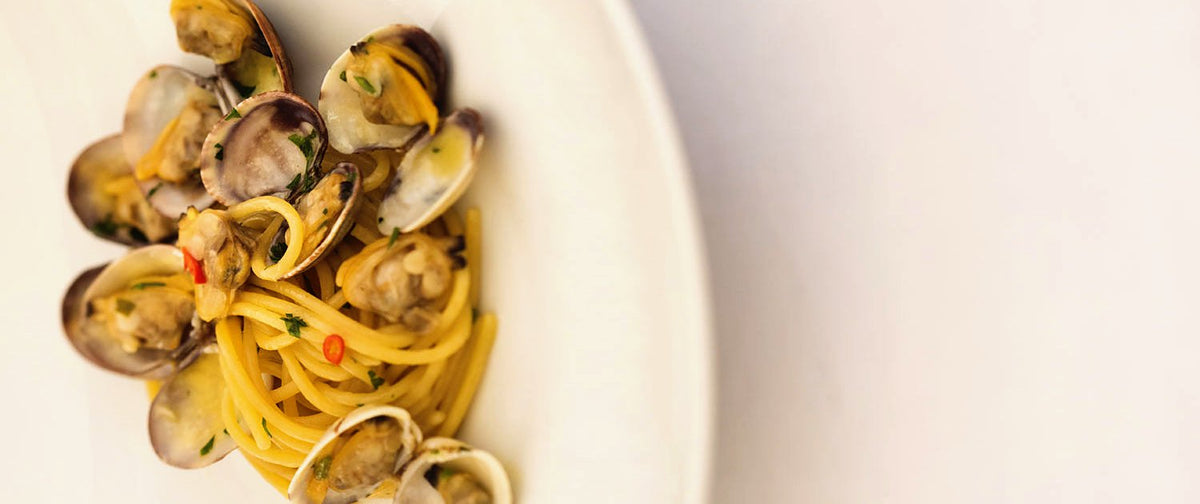 Spaghetti alle vongole at Pierluigi
