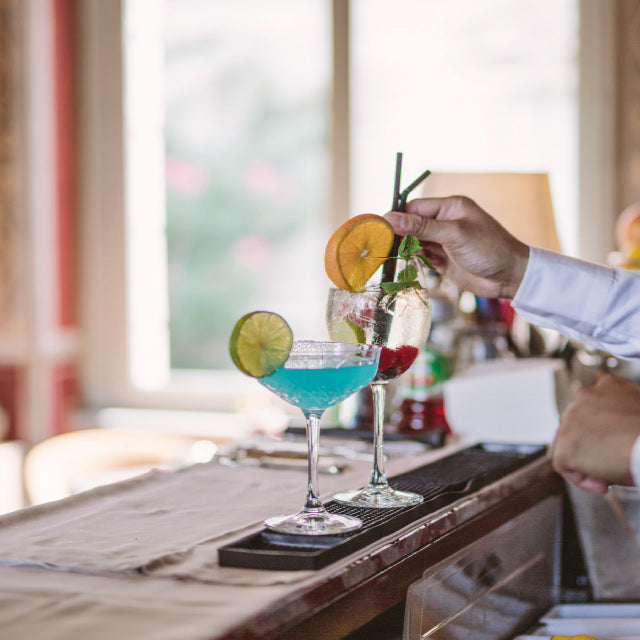 Cocktails at Bar delle Terme, Albergo Terminus
