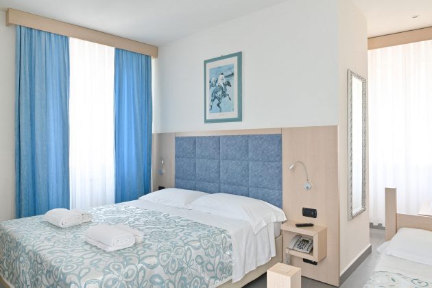 A triple room at Hotel Marco's
