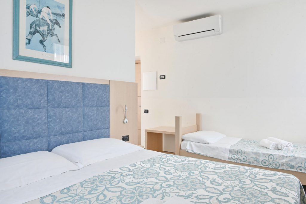 A triple room at Hotel Marco's